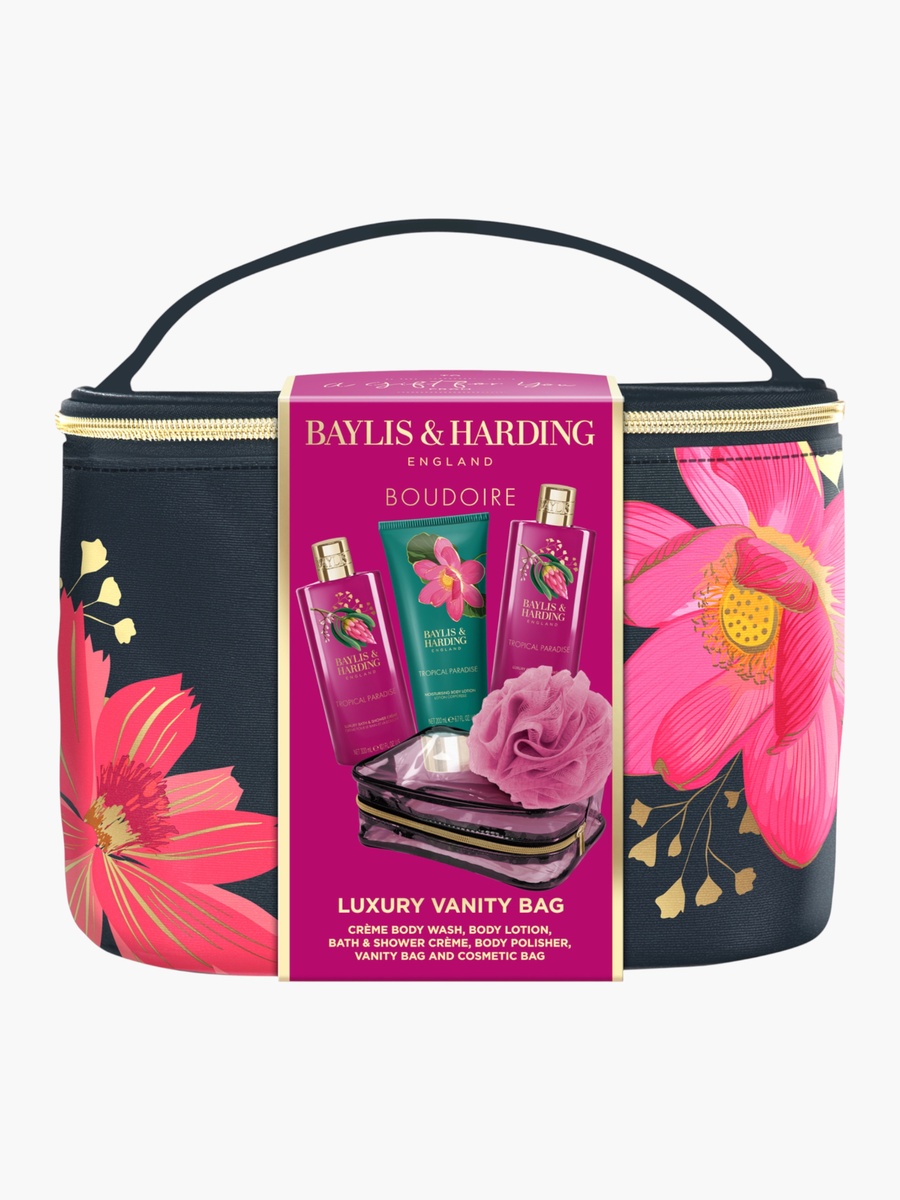 Floral Vanity Bag Gift Set