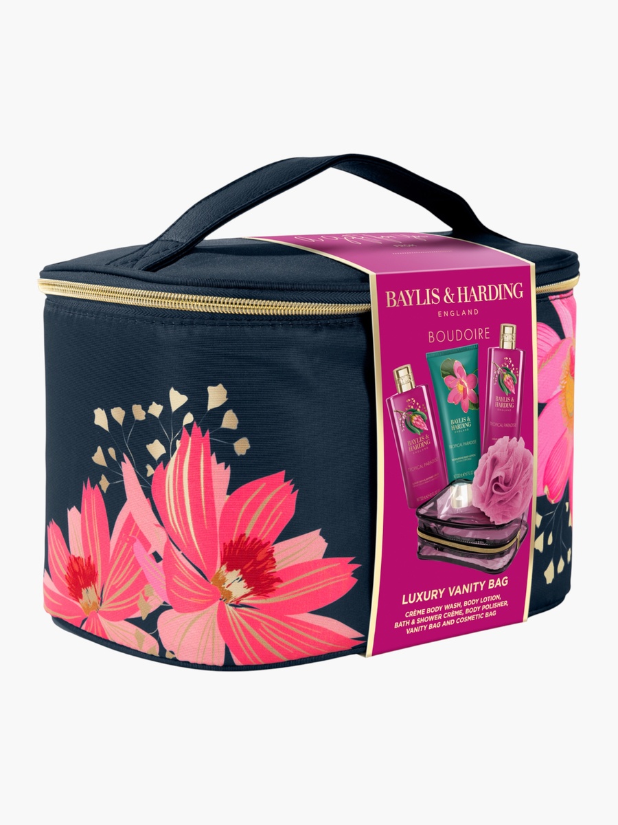 Floral Vanity Bag Gift Set