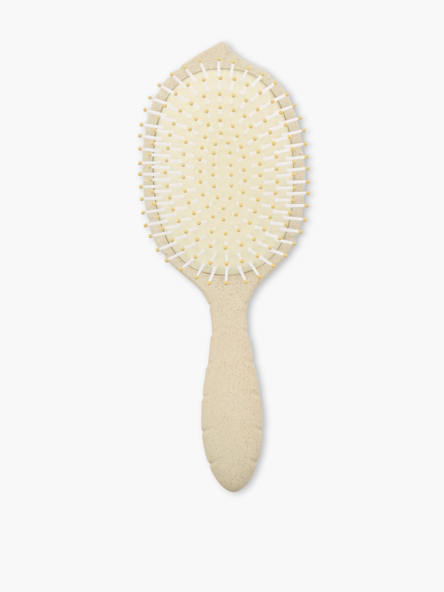 Assorted 4-Piece Paddle Hairbrush with Comb and Wristband Set