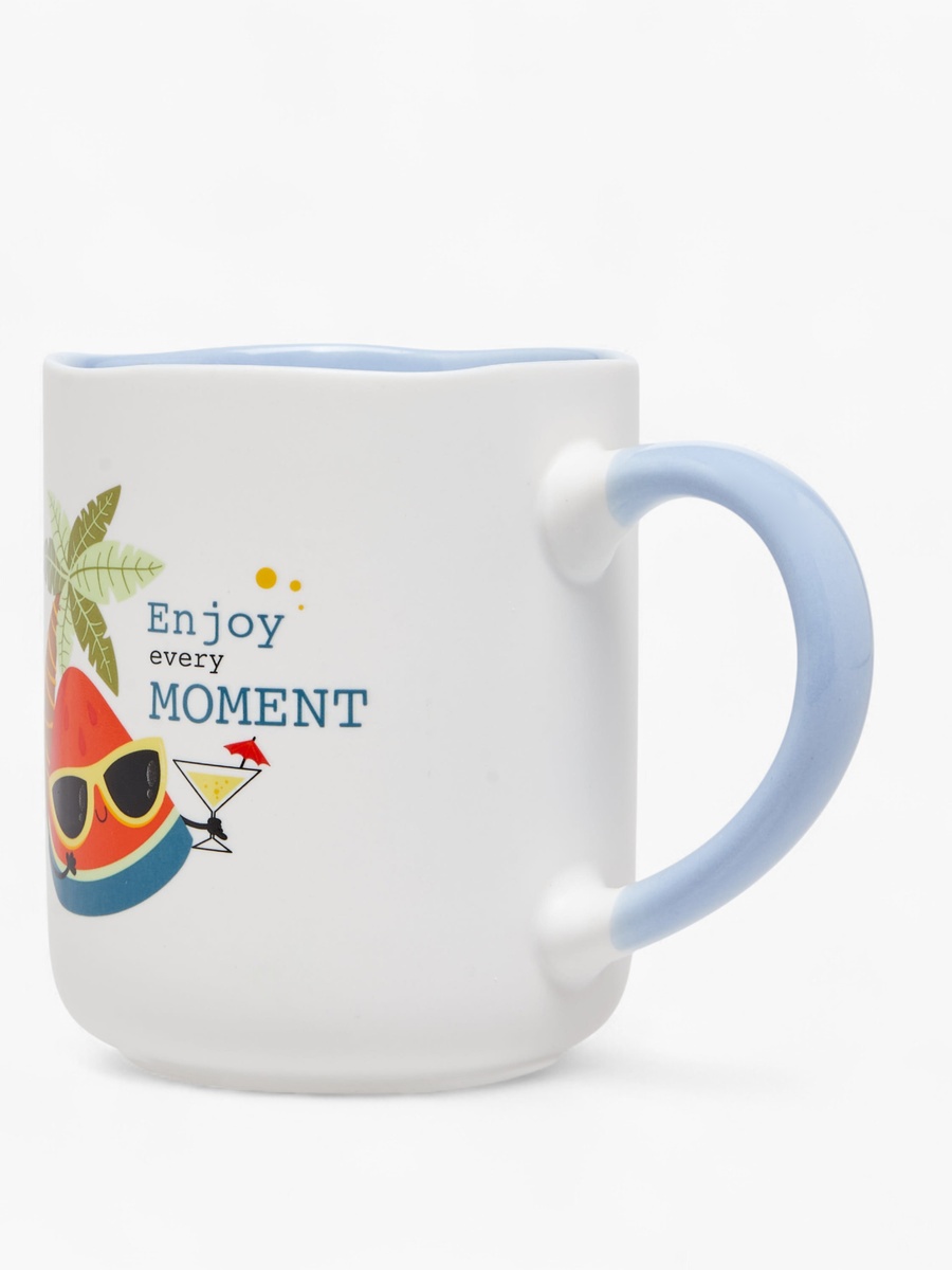 Watermelon Print New Bone China Mug with Handle - 380 ml