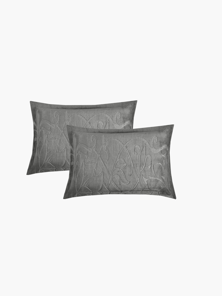 Embossed Velvet Comforter Set - King Size