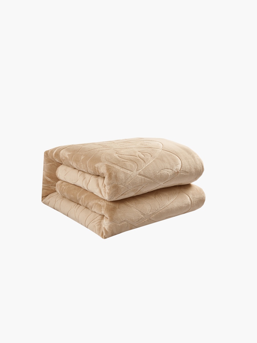 Embossed Velvet Comforter Set - King Size