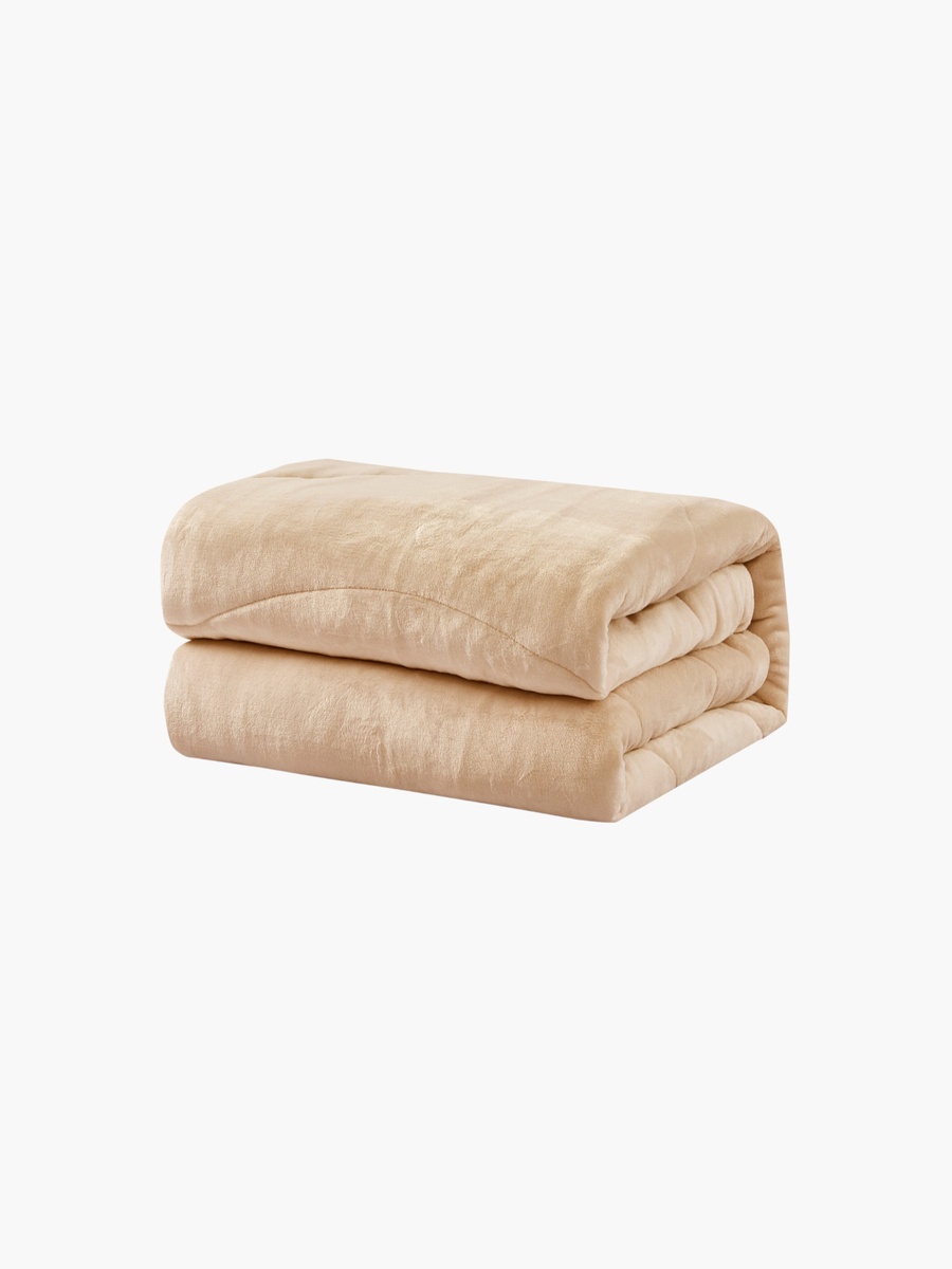 Plush Velvet Comforter Set - King Size