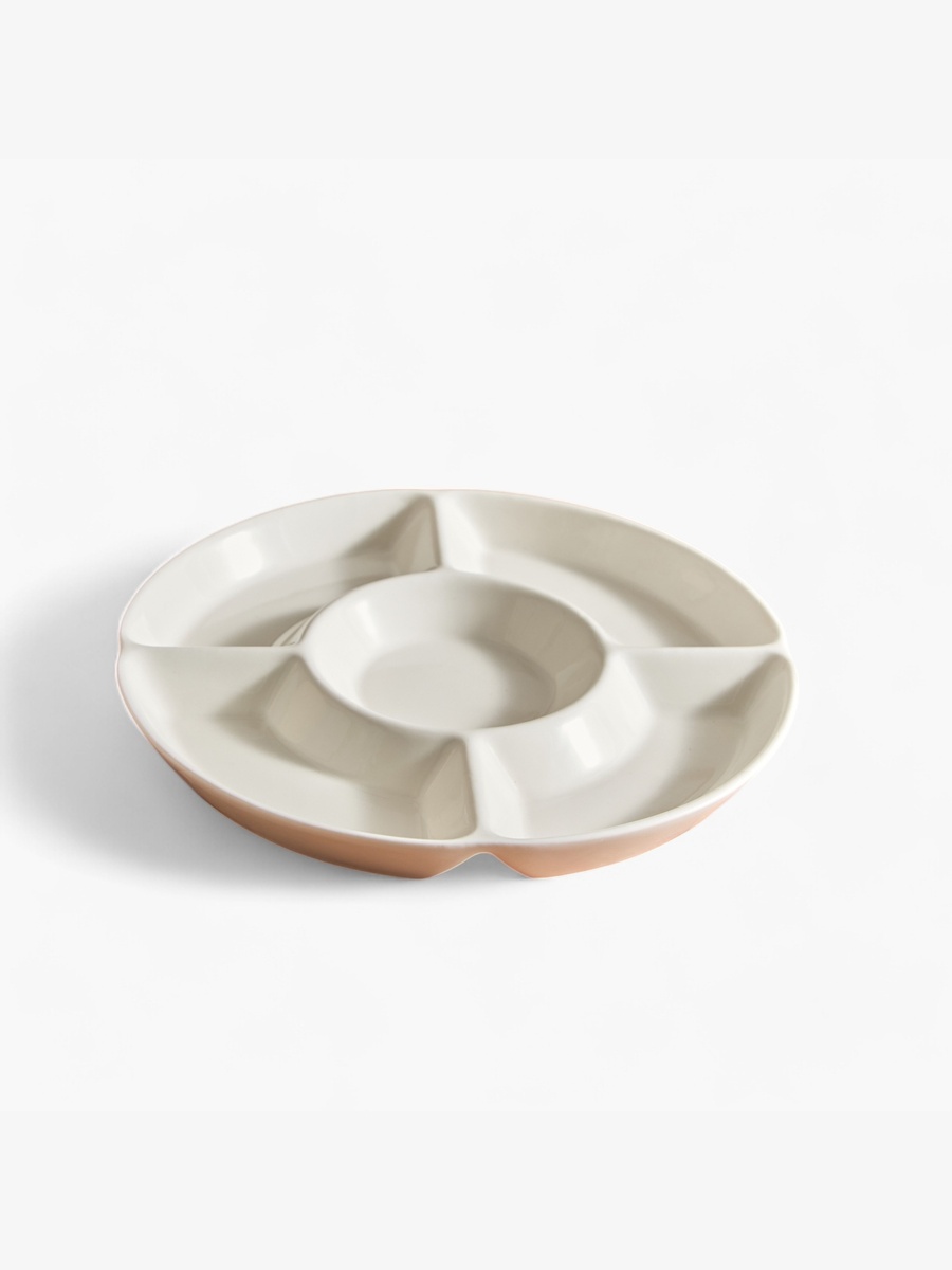 Alice New Bone China 5-Partion Platter - 20 cm