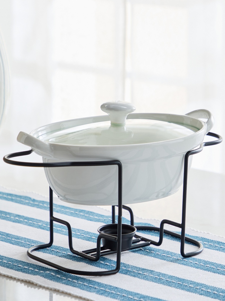 Supreme Oval Food Warmer with Lid - 30x19.2x8.5 cm