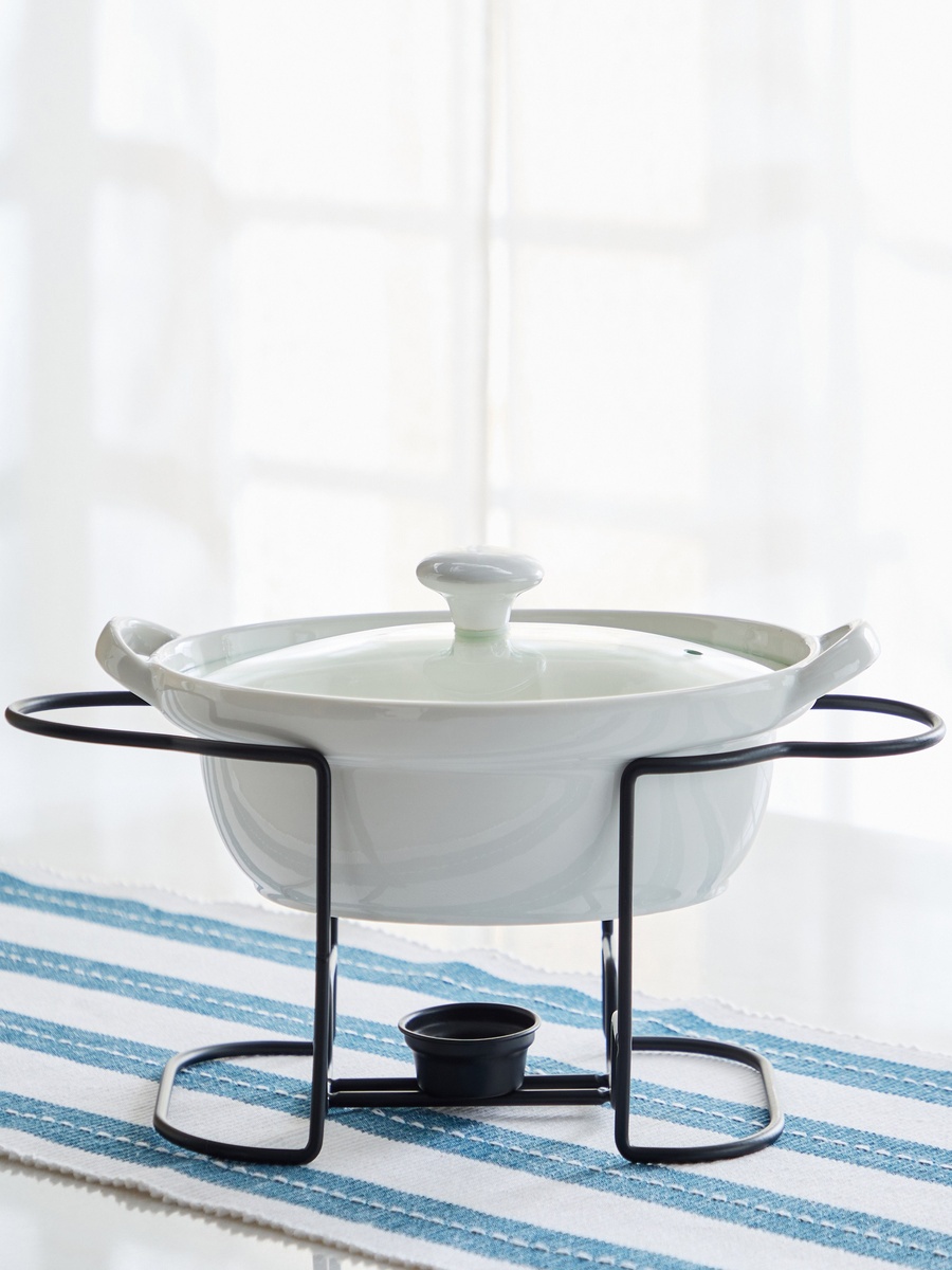 Supreme Oval Food Warmer with Lid - 30x19.2x8.5 cm