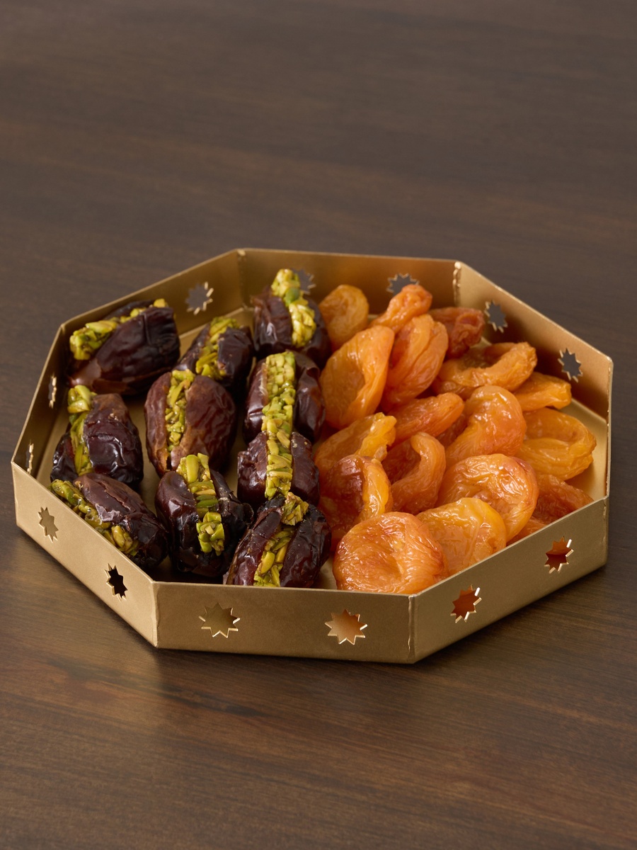 Layali Noor Serving Tray - 19x19x4 cm