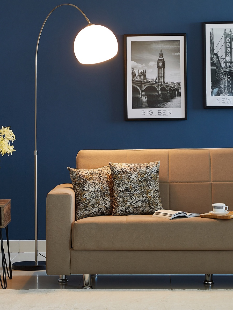 Omega Metal Arc Floor Lamp - 210 cm
