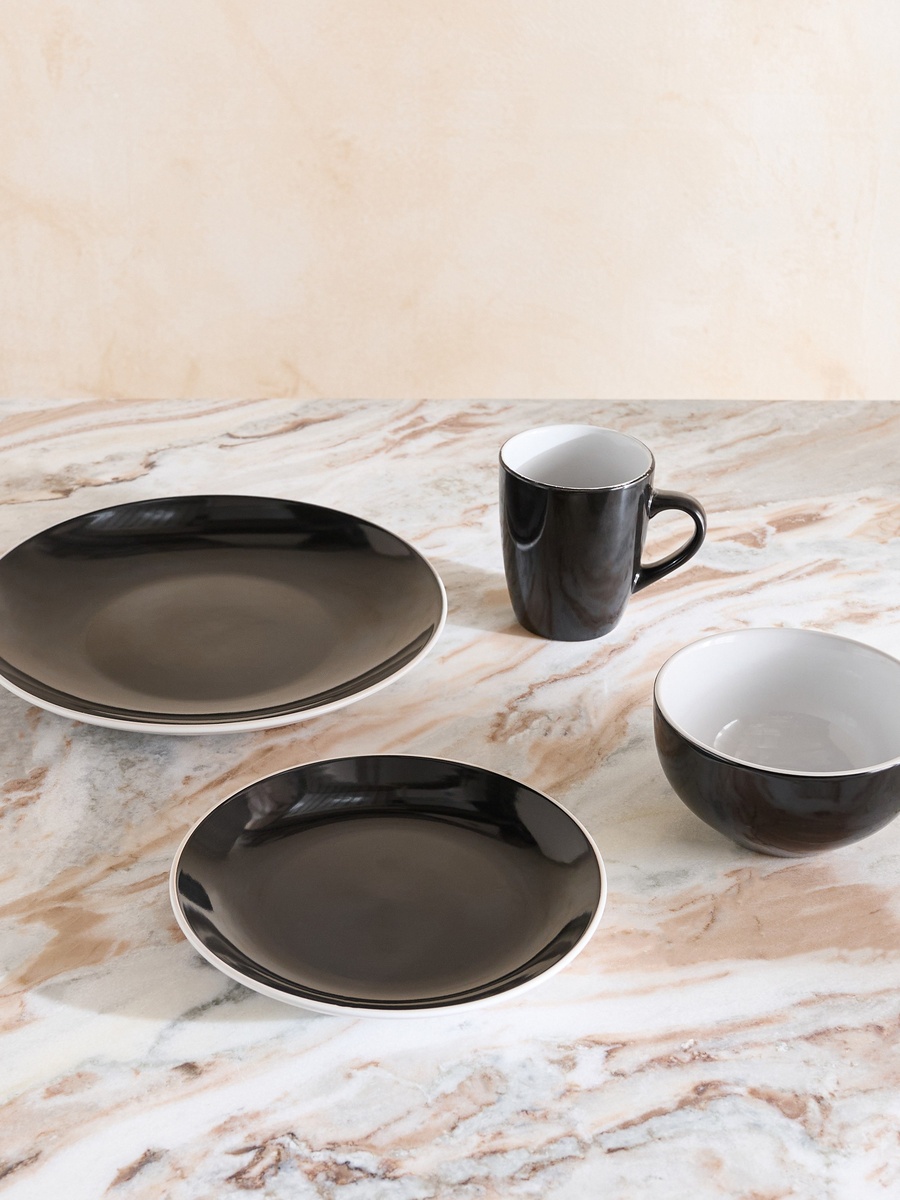 Elegenza 16-Piece Dinner Set - Serves 4