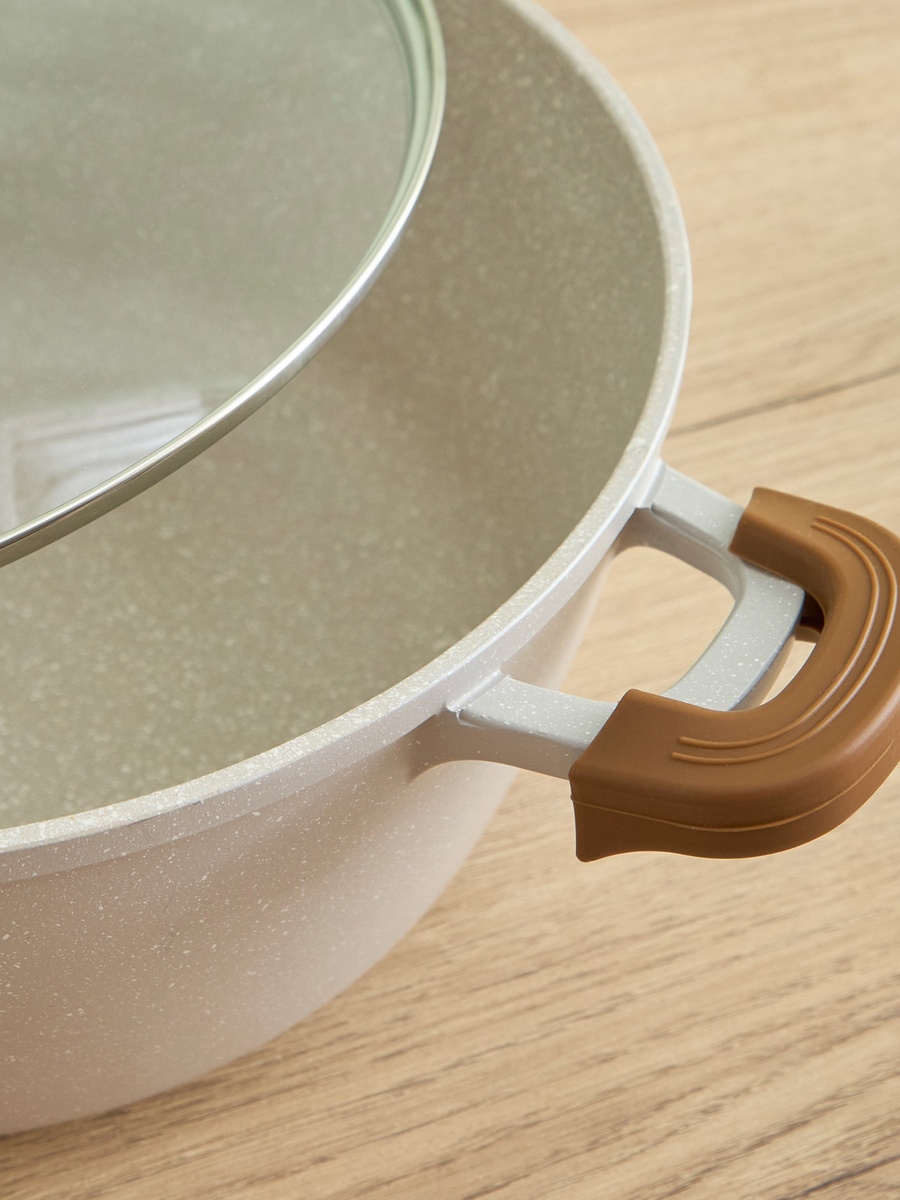 La Natura Induction Casserole with Lid - 28 cm