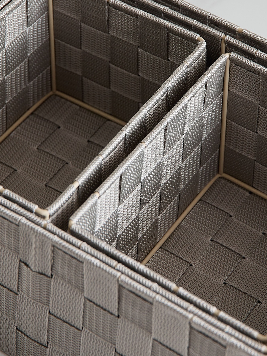 Strap 4-Piece Storage Basket Set