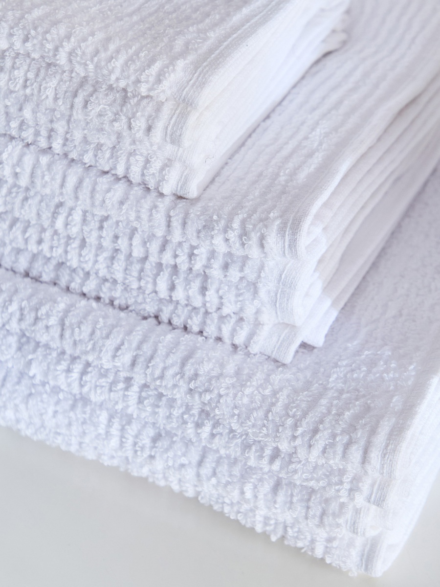 Atlanta 8-Piece Textured Cotton Towel Set