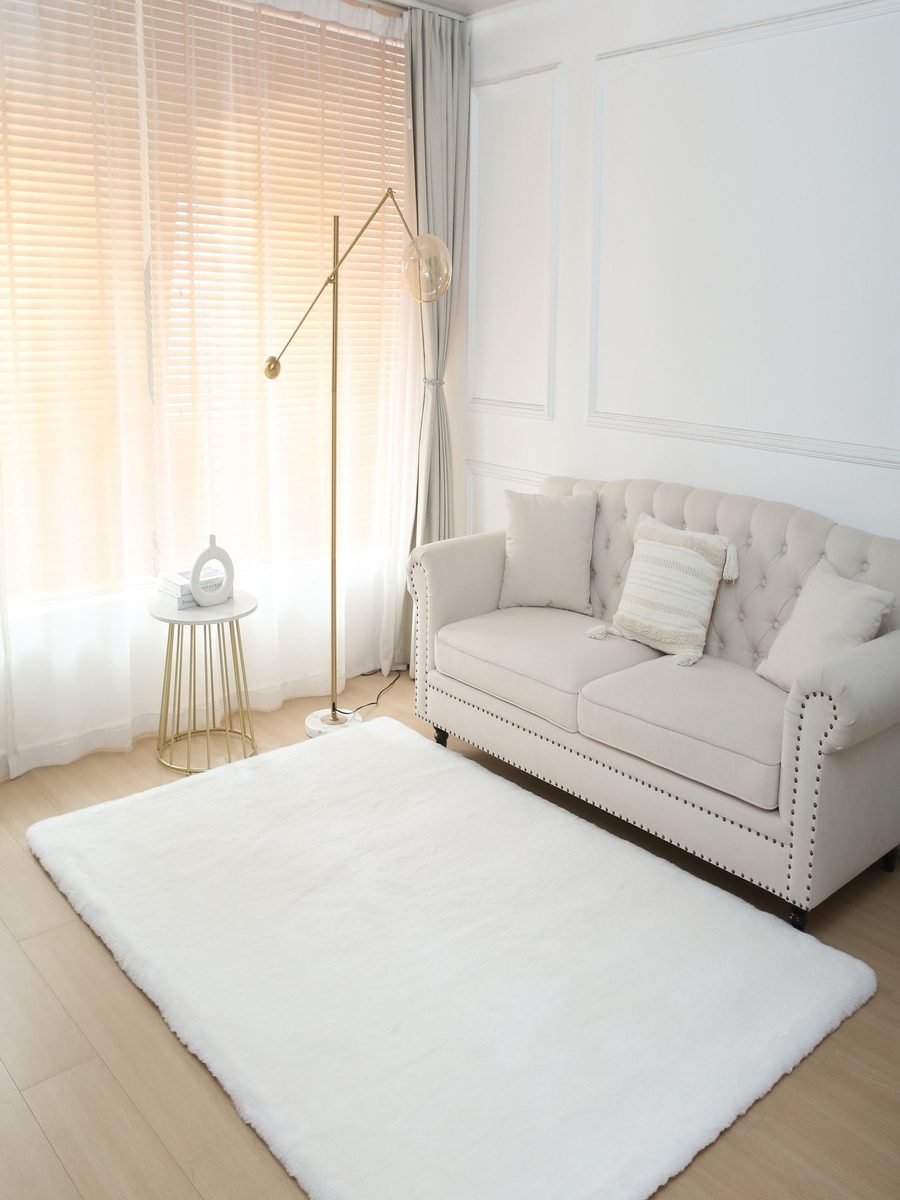 Luxy Bliss Premium Faux Rabbit Fur Rug - 240x360 cm