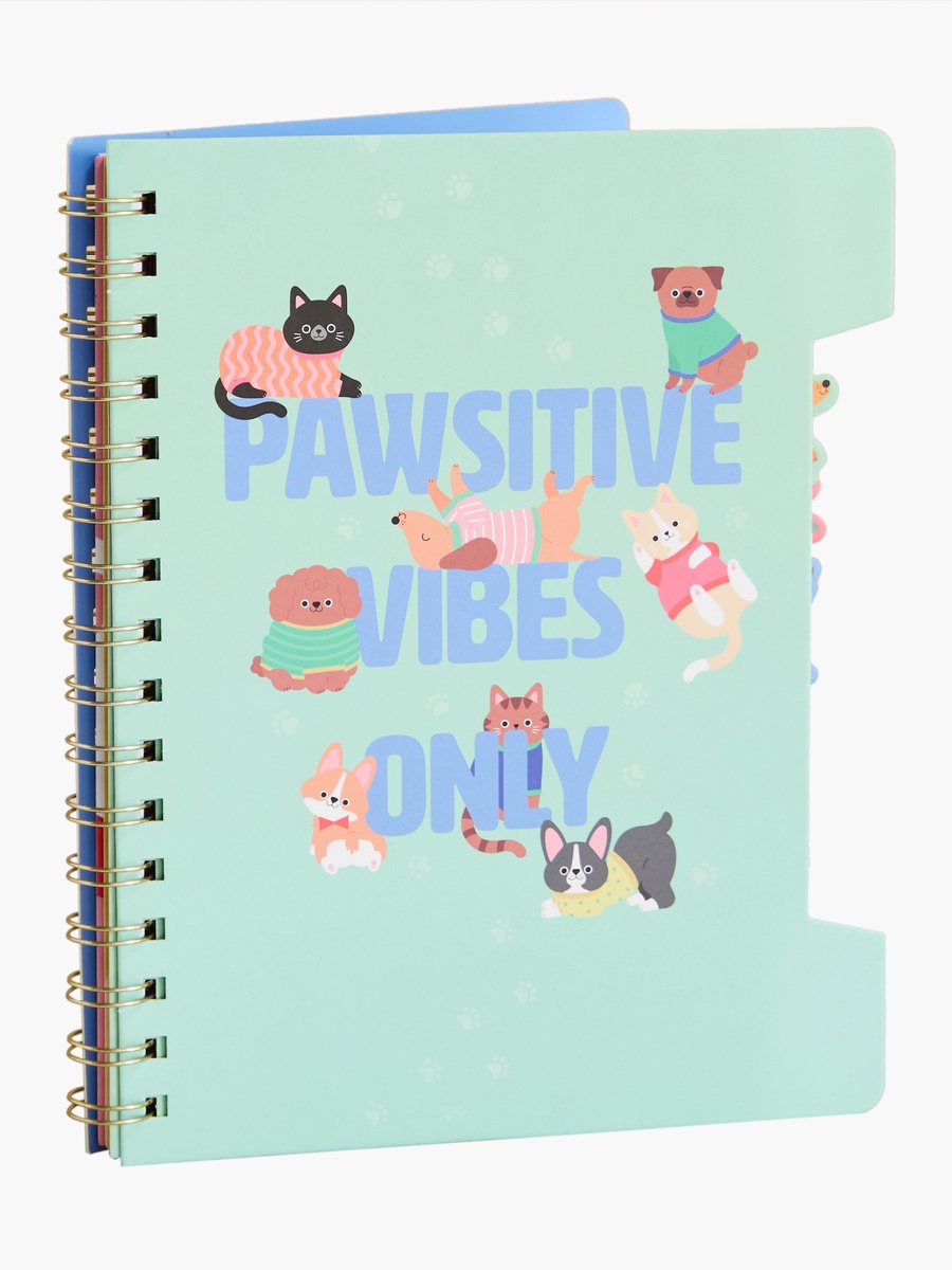 Scribble Pawsitive A5 Notebook with 80 sheets - 14.2x21 cm