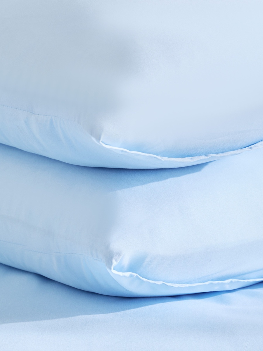Derby 2-Piece Solid Microfiber Pillowcase Set - 45x70 cm
