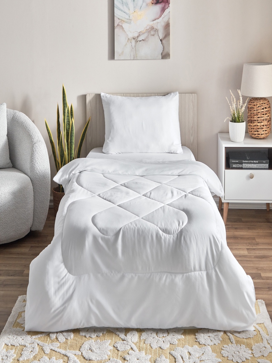 Andorra 3-Piece Microfiber Single BIAB Comforter Set - 135x220 cm