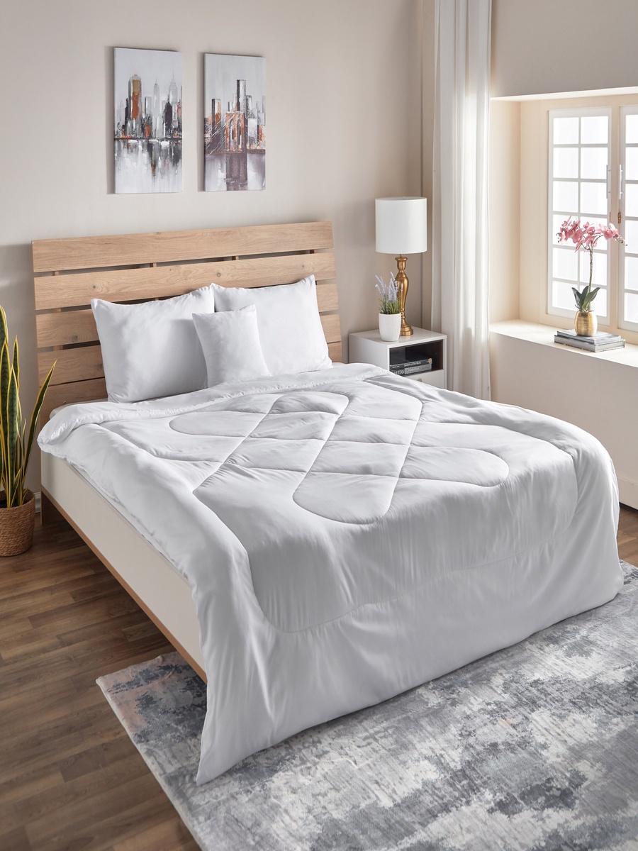 Andorra 5-Piece Queen Microfiber BIAB Comforter Set - 200x230 cm