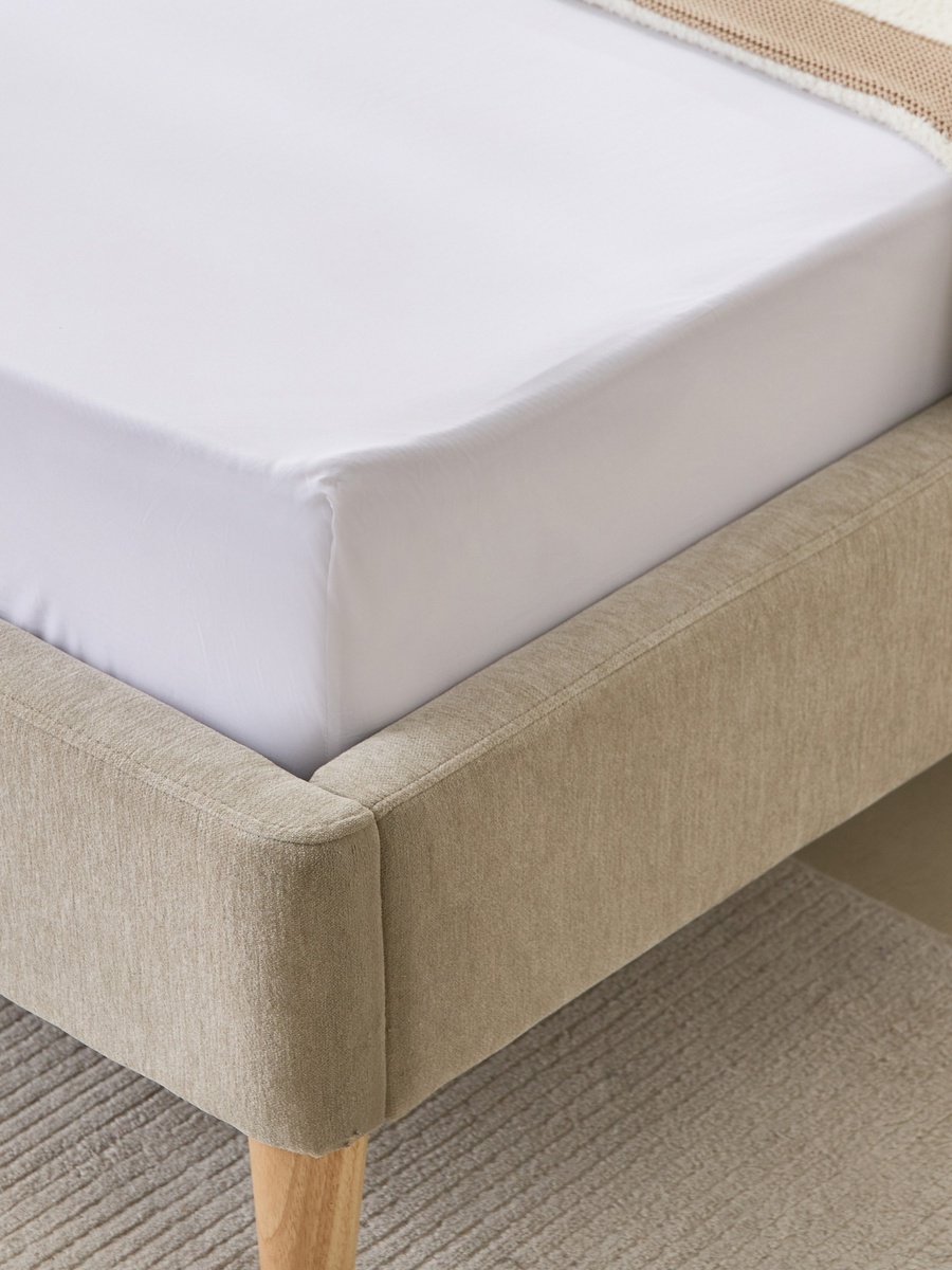Purely Percale Twin Fitted Sheet - 120x200+40 cm
