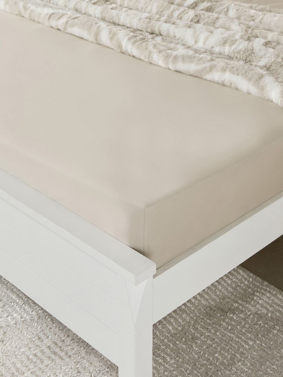 Purely Percale Olympic Queen Fitted Sheet - 160x200+40 cm