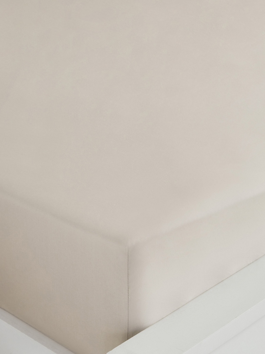 Purely Percale Olympic Queen Fitted Sheet - 160x200+40 cm