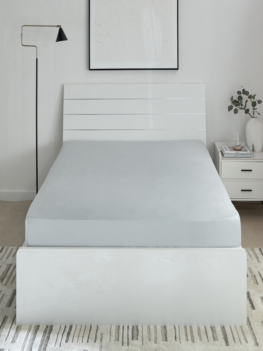Essential Cotton Queen Fitted Sheet - 150x200+36 cm