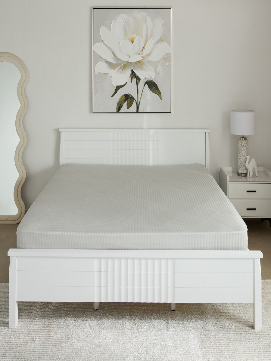 Hamilton Satin Striped Super King Fitted Sheet - 200x200+36 cm