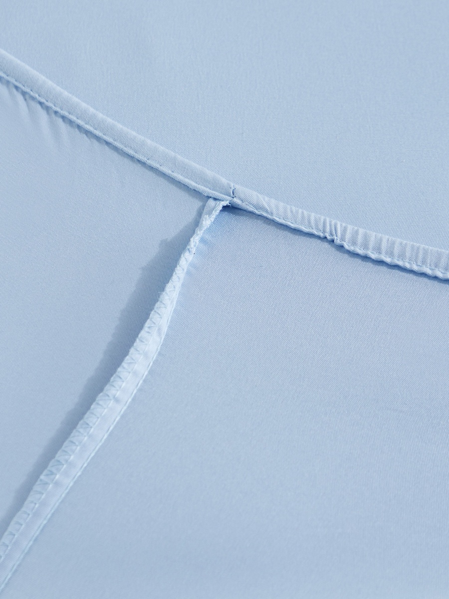 شرشف مطاطي ميكروفايبر سادة - 150*200+25 سم