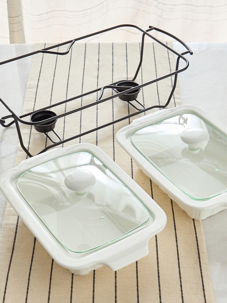 Supreme Twin Food Warmer - 28 cm
