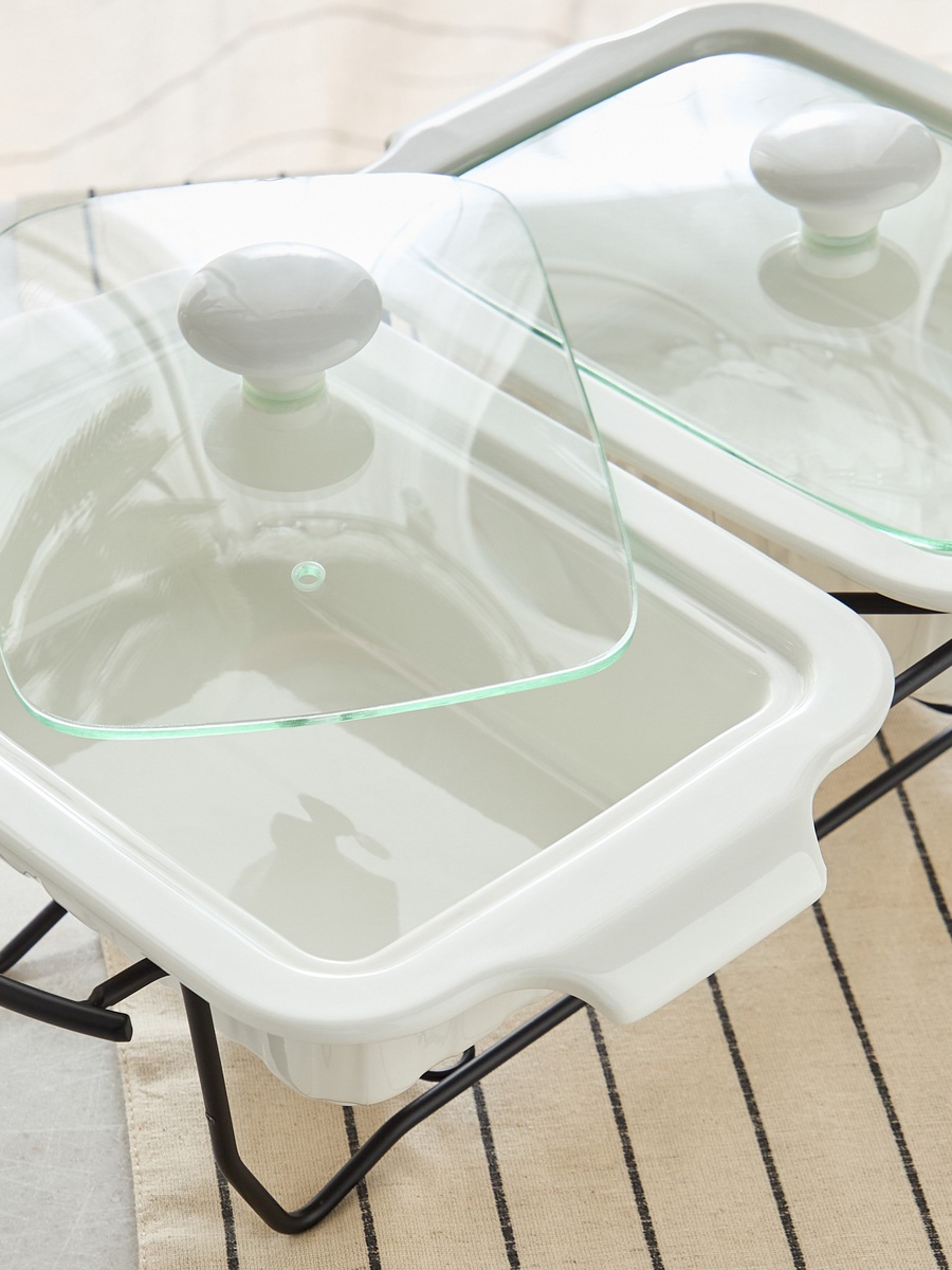 Supreme Twin Food Warmer - 28 cm