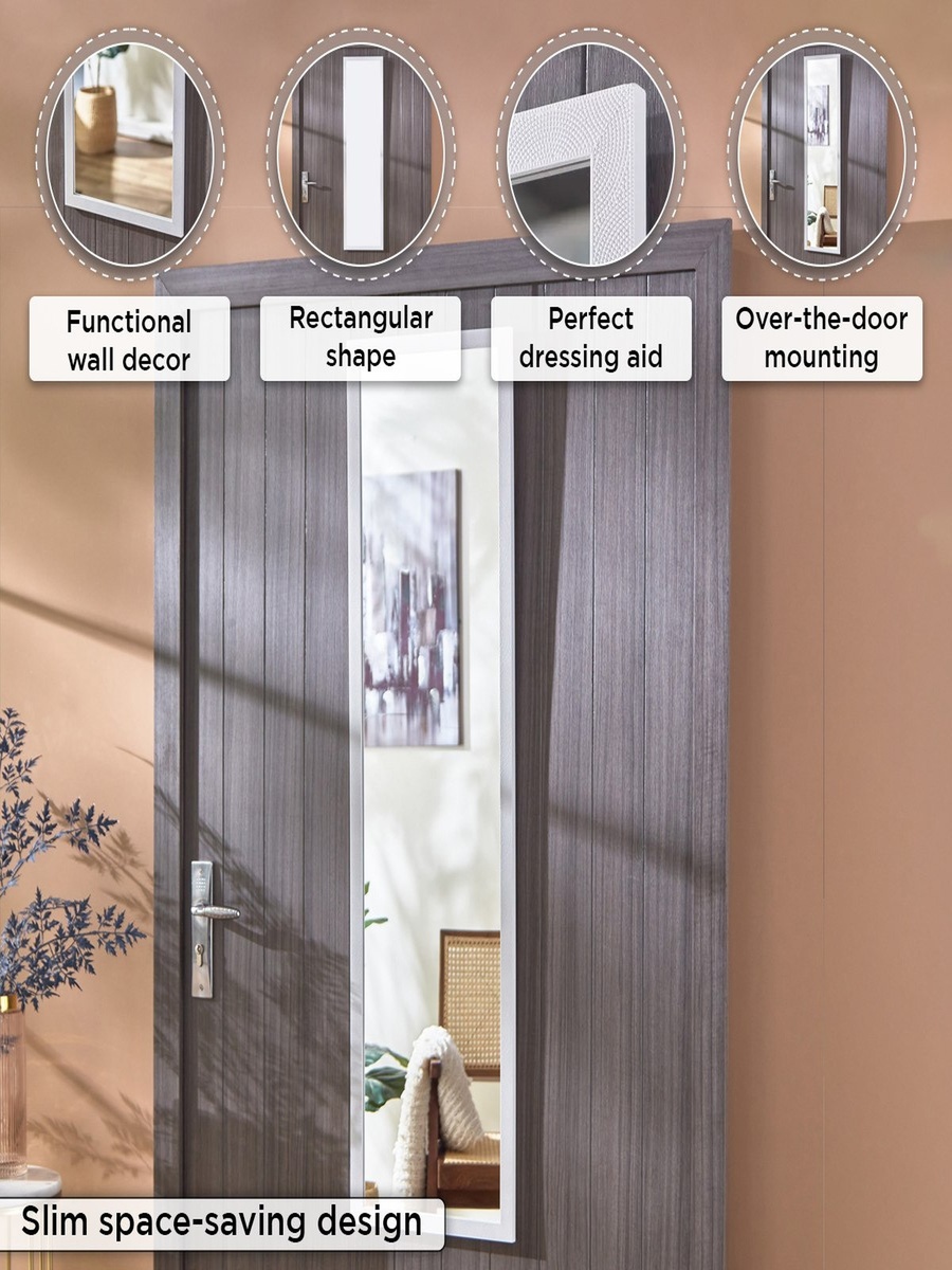 Aroma Over-the-Door Mirror - 30x120 cm