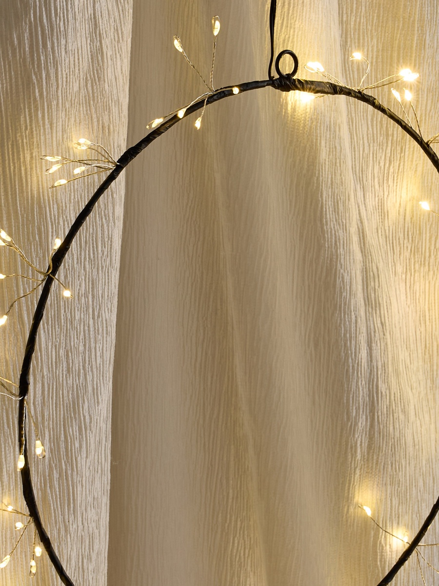 Orla 90 LED Round Metal Hanging Light - 30 cm