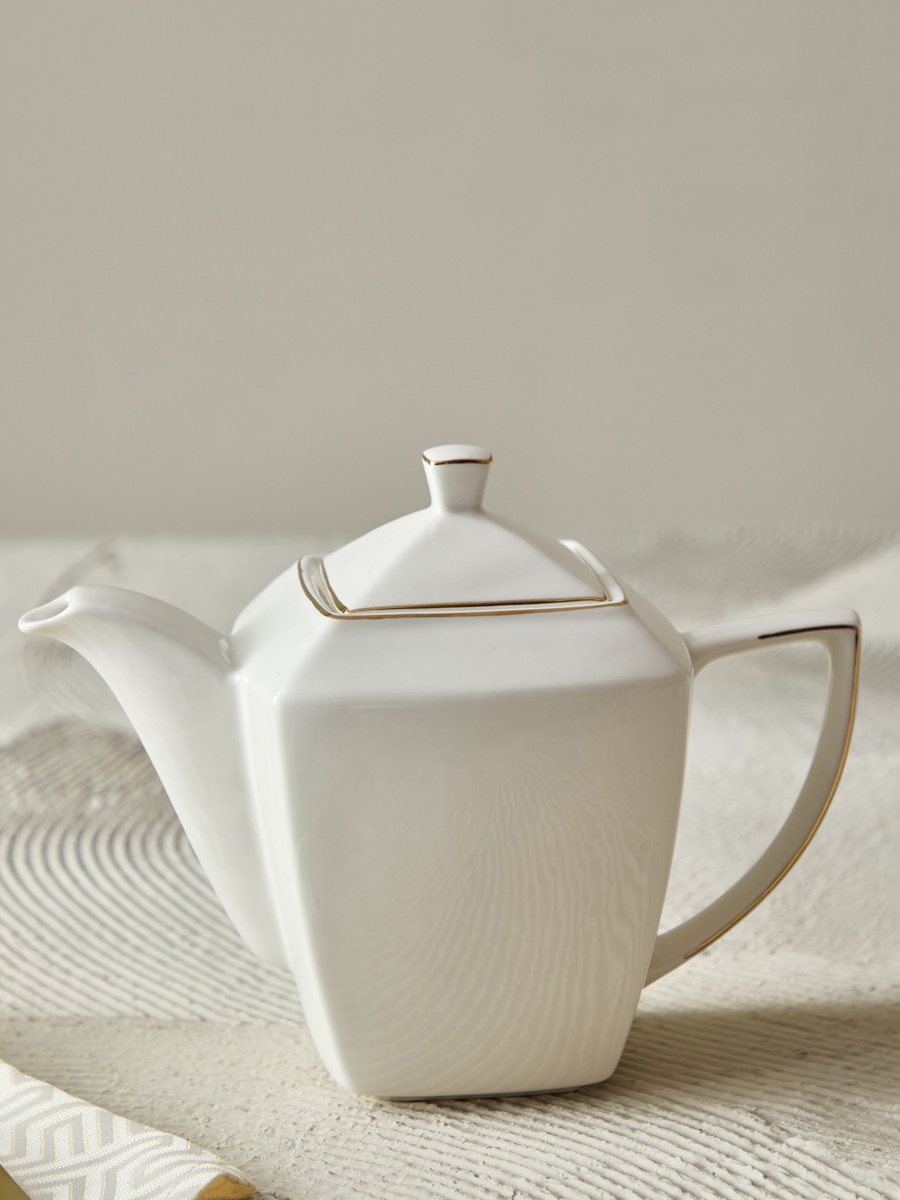 Peace New Bone China Line Teapot - 1.6 L