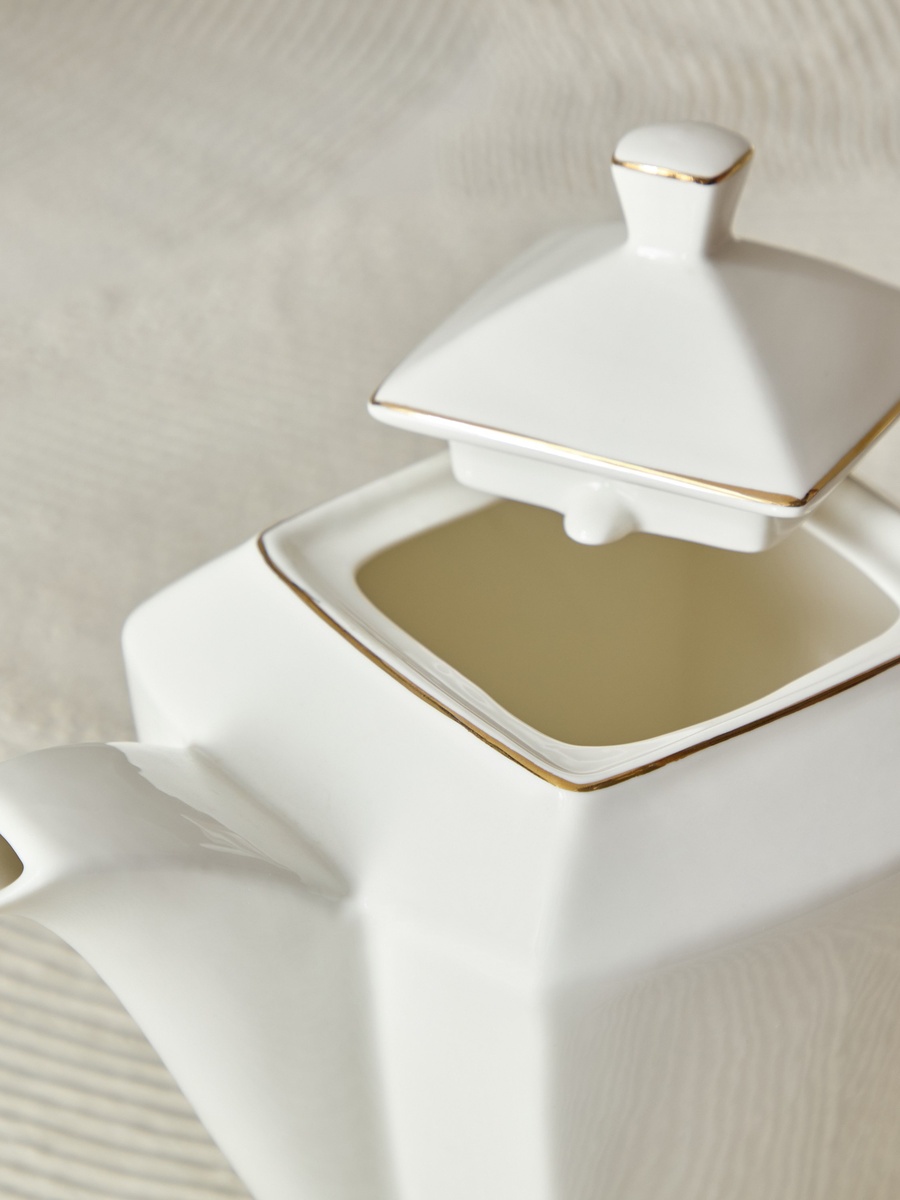 Peace New Bone China Line Teapot - 1.6 L