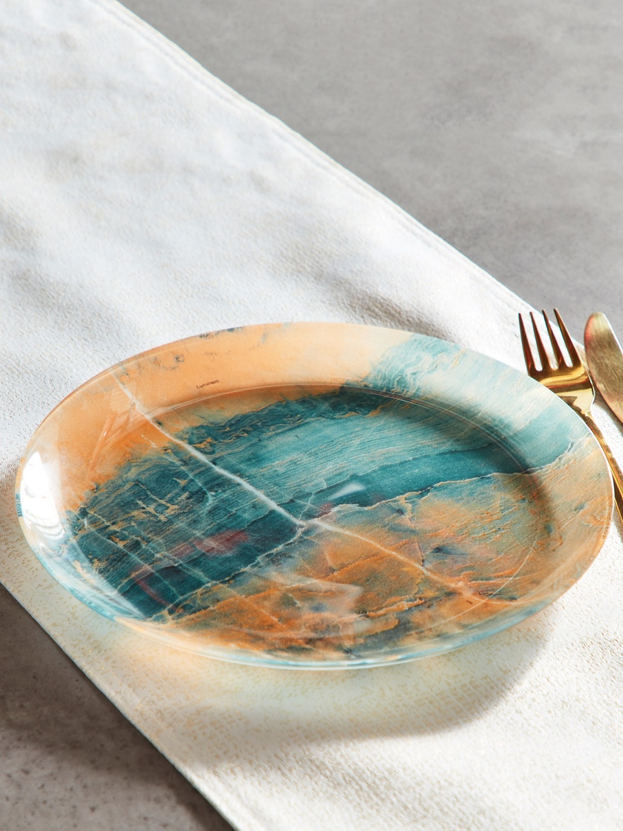 Luminarc Glass Granitelia Dinner Plate - 26 cm