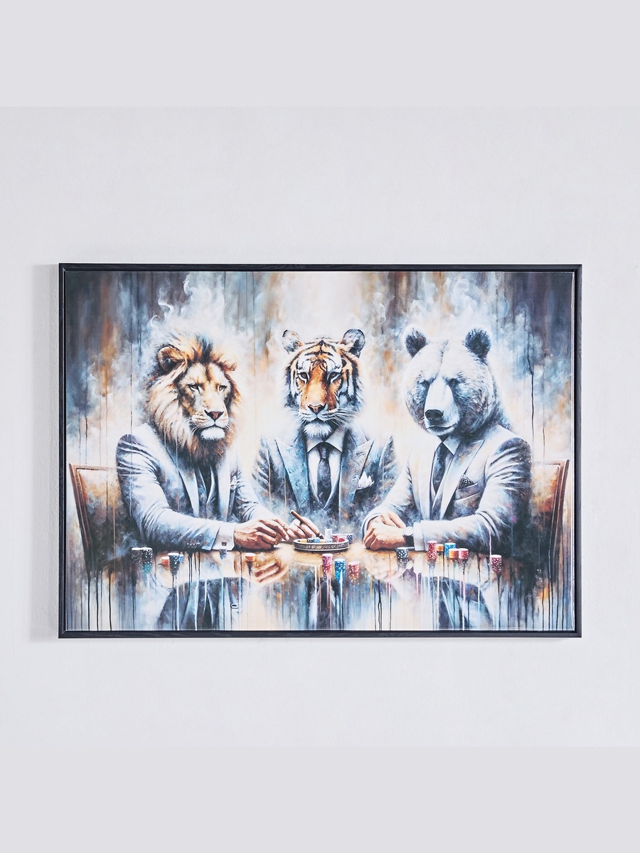 Ersel Friends Framed Picture - 50x70x2.5 cm