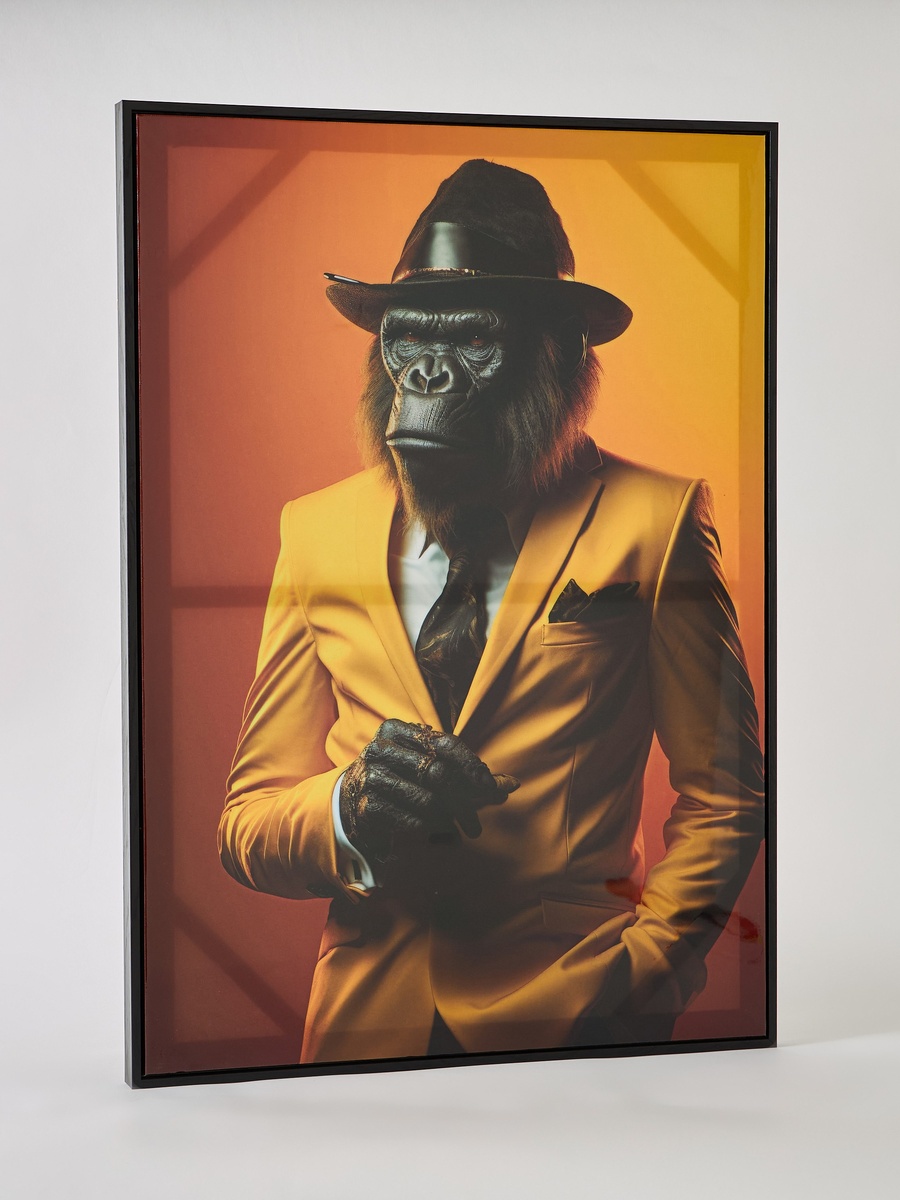 Ersel Ape Framed Picture - 50x70x2.5 cm