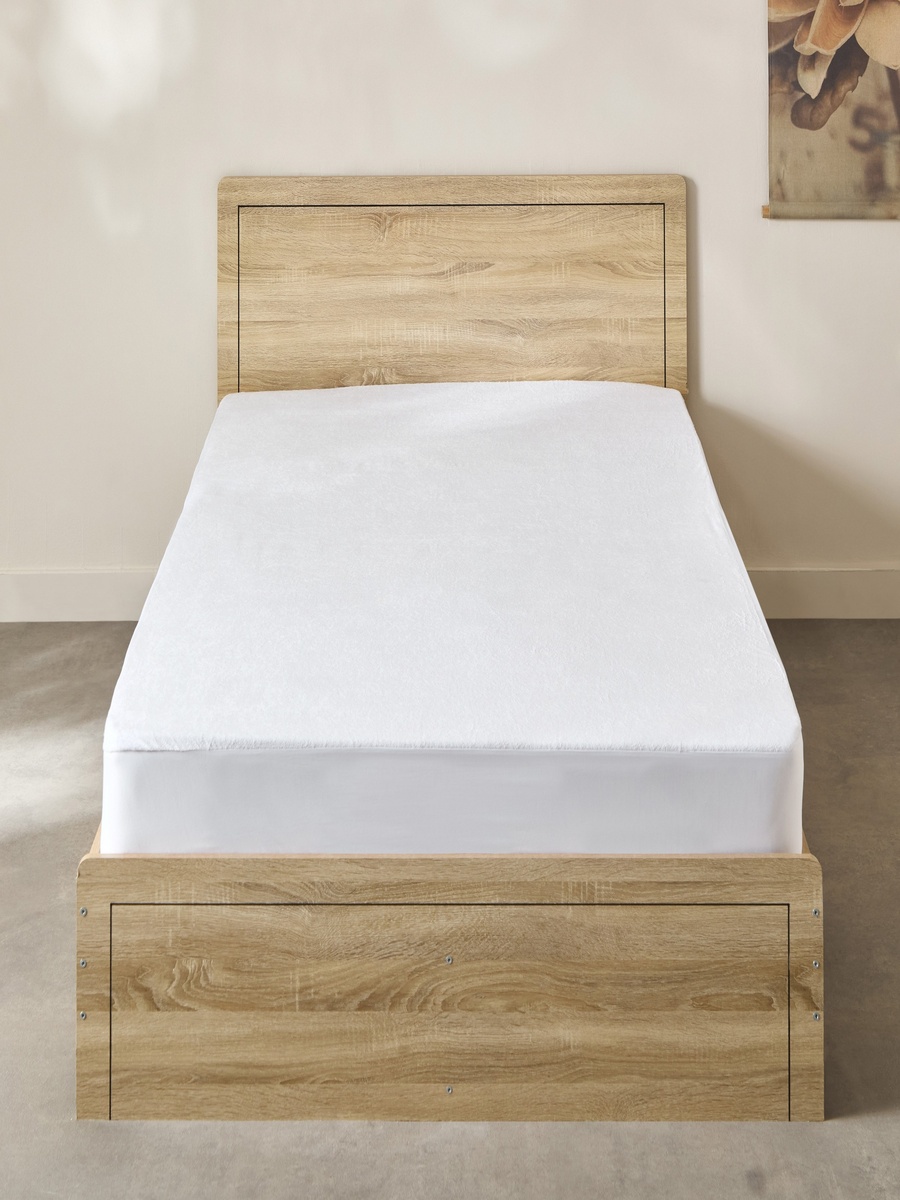 Terry Waterproof Twin Mattress Protector - 120x200+33 cm