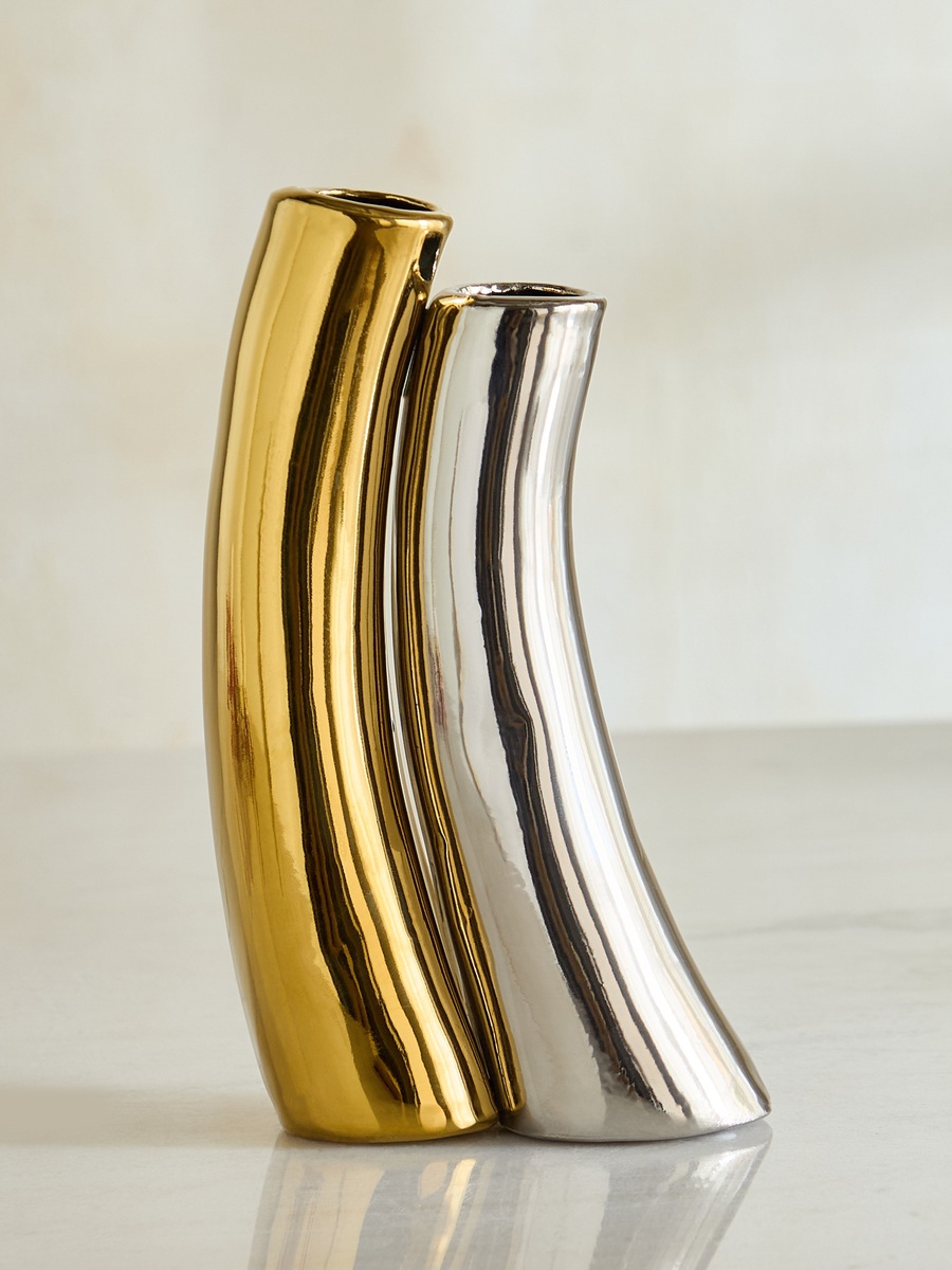 Aurum Titany Vianna Decorative Accent - 12.5x6.5x23 cm