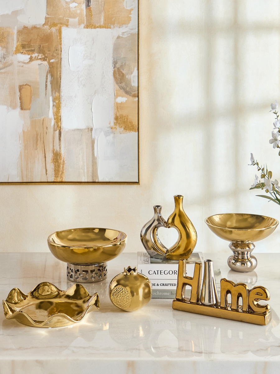 Aurum Titany Vianna Decorative Accent - 12.5x6.5x23 cm