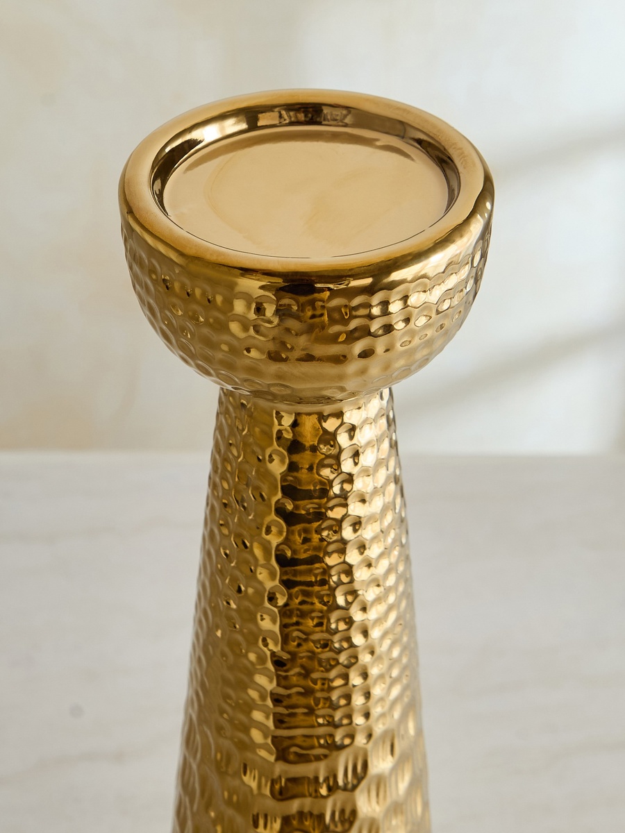 حامل شموع أسطواني ديكور، 14*13.5*54 سم