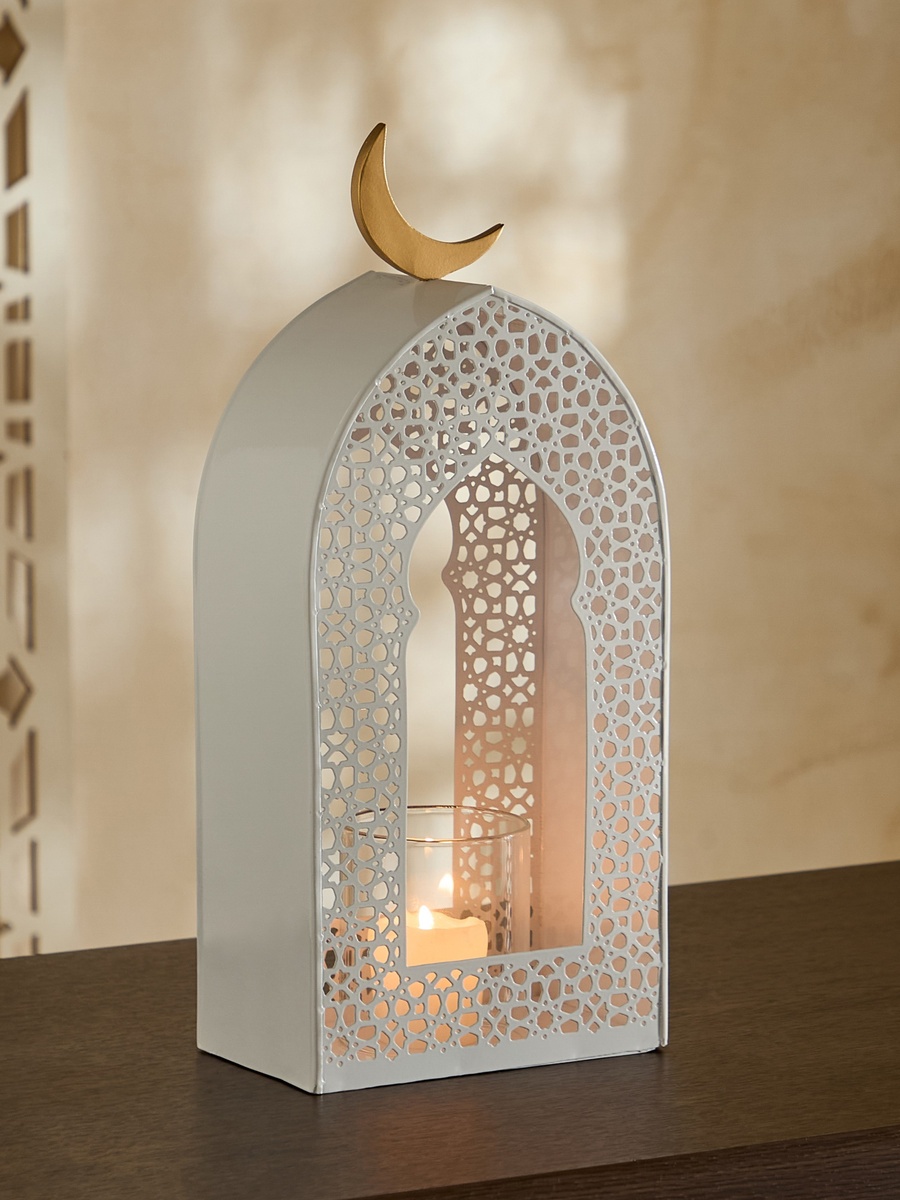 Celestial Layali Noor Decorative Lantern - 14.5x8x32 cm