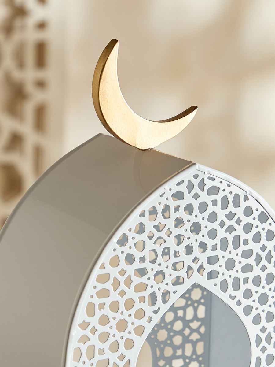 Celestial Layali Noor Decorative Lantern - 14.5x8x32 cm