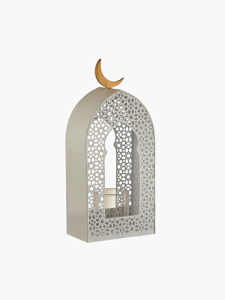 Celestial Layali Noor Decorative Lantern - 14.5x8x32 cm