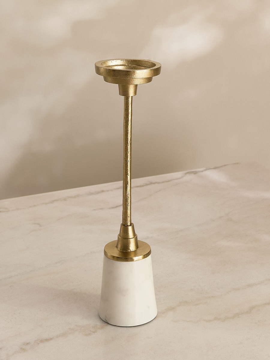 Casa Vero Decorative Pillar Candleholder - 10x10x40 cm