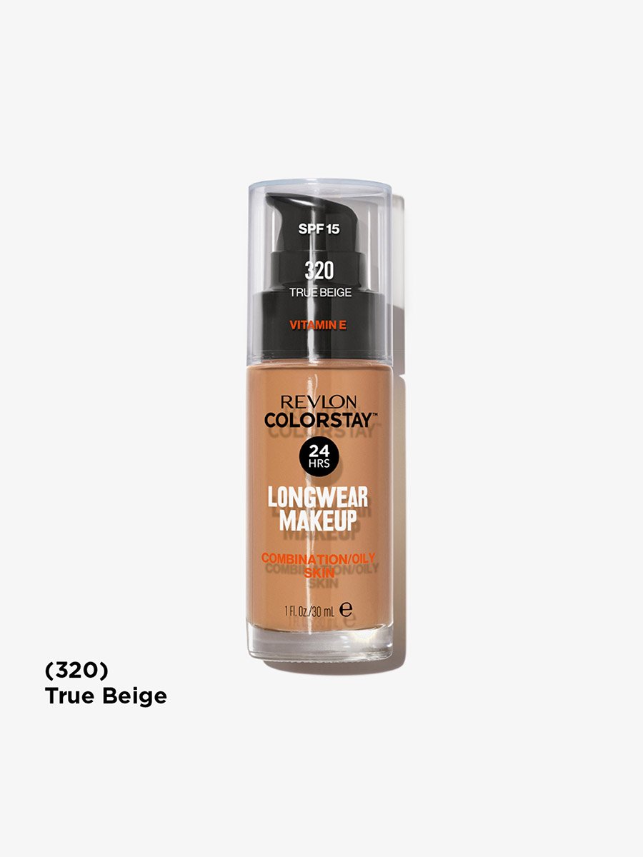 Colorstay Longwear Makeup For Combination Oily Skin, SPF15, True Beige 320, 30ml