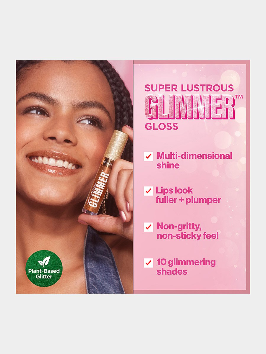 Super Lustrous Glimmer Gloss Razz Beamy 009