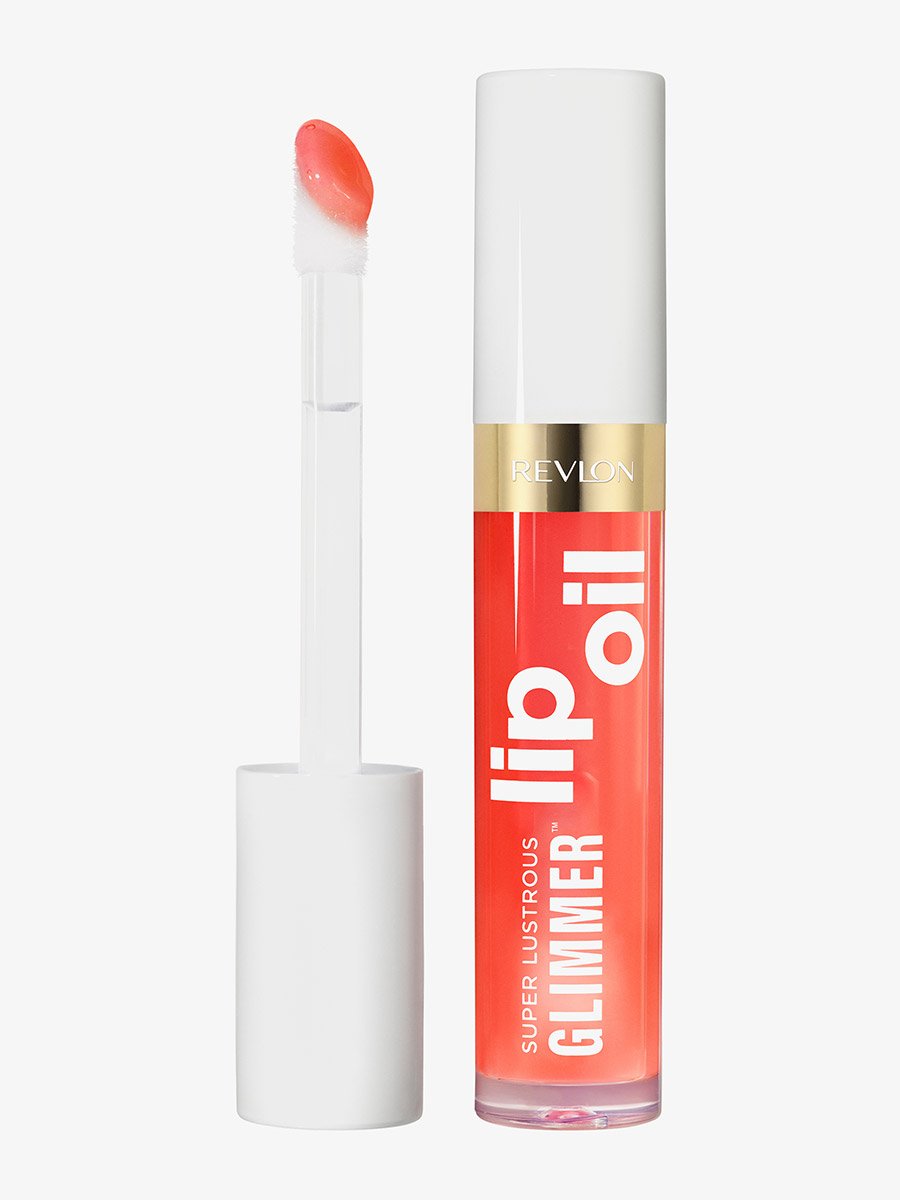 Super Lustrous Glimmer Lip Oil Miss Coral 002