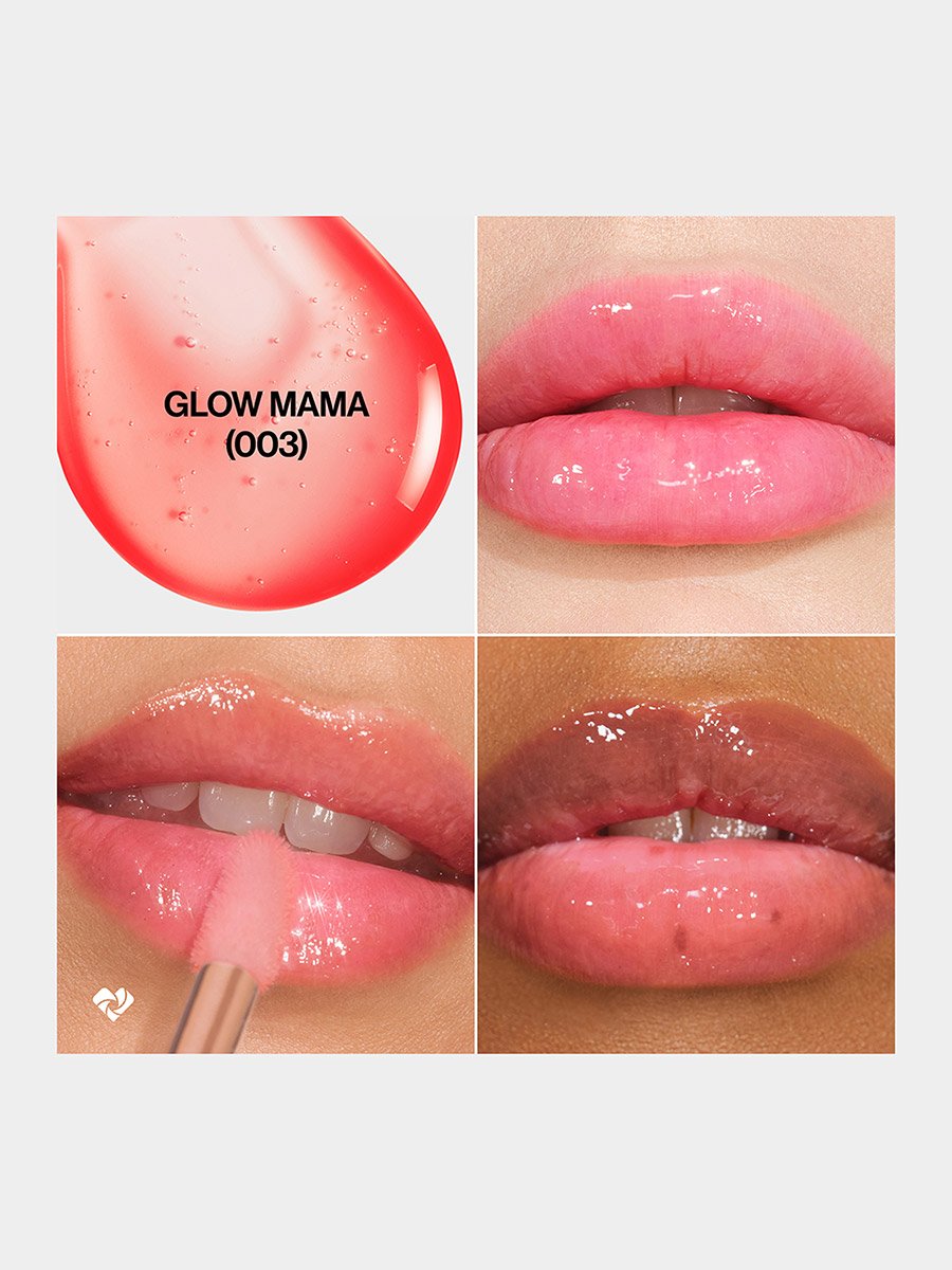 Super Lustrous Glimmer Lip Oil Glow Mama 003