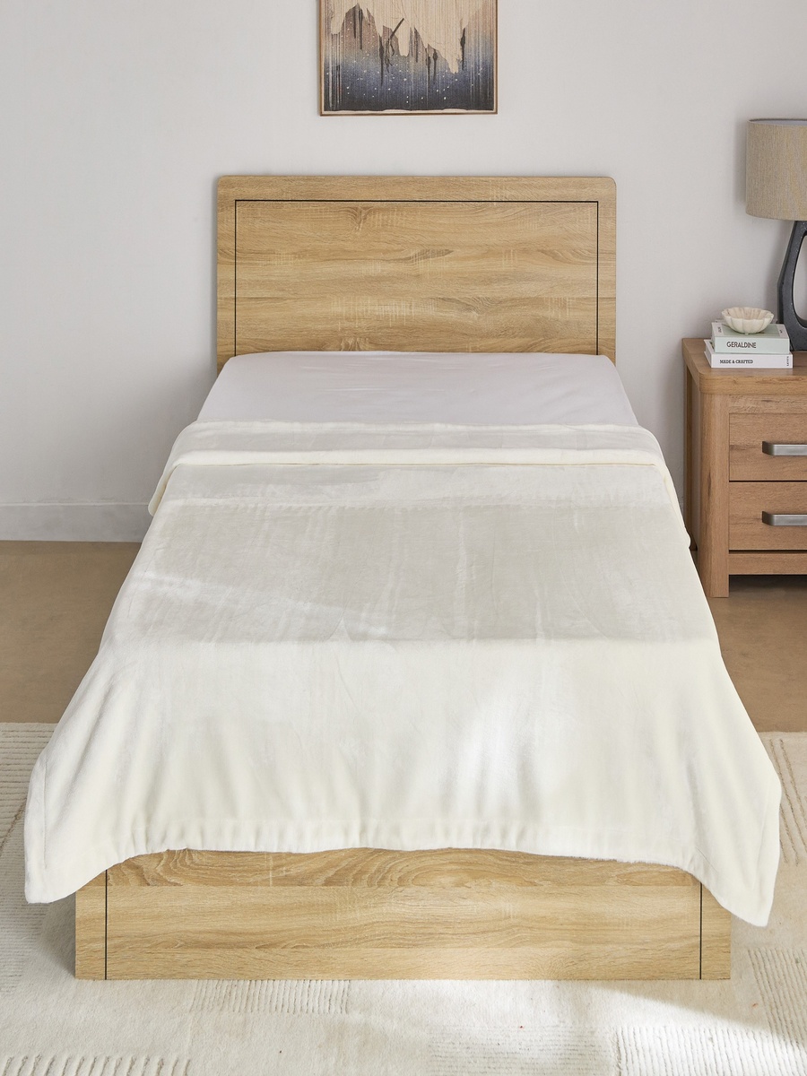 Snugsoft Flannel Double Layer Twin Blanket - 150x200 cm