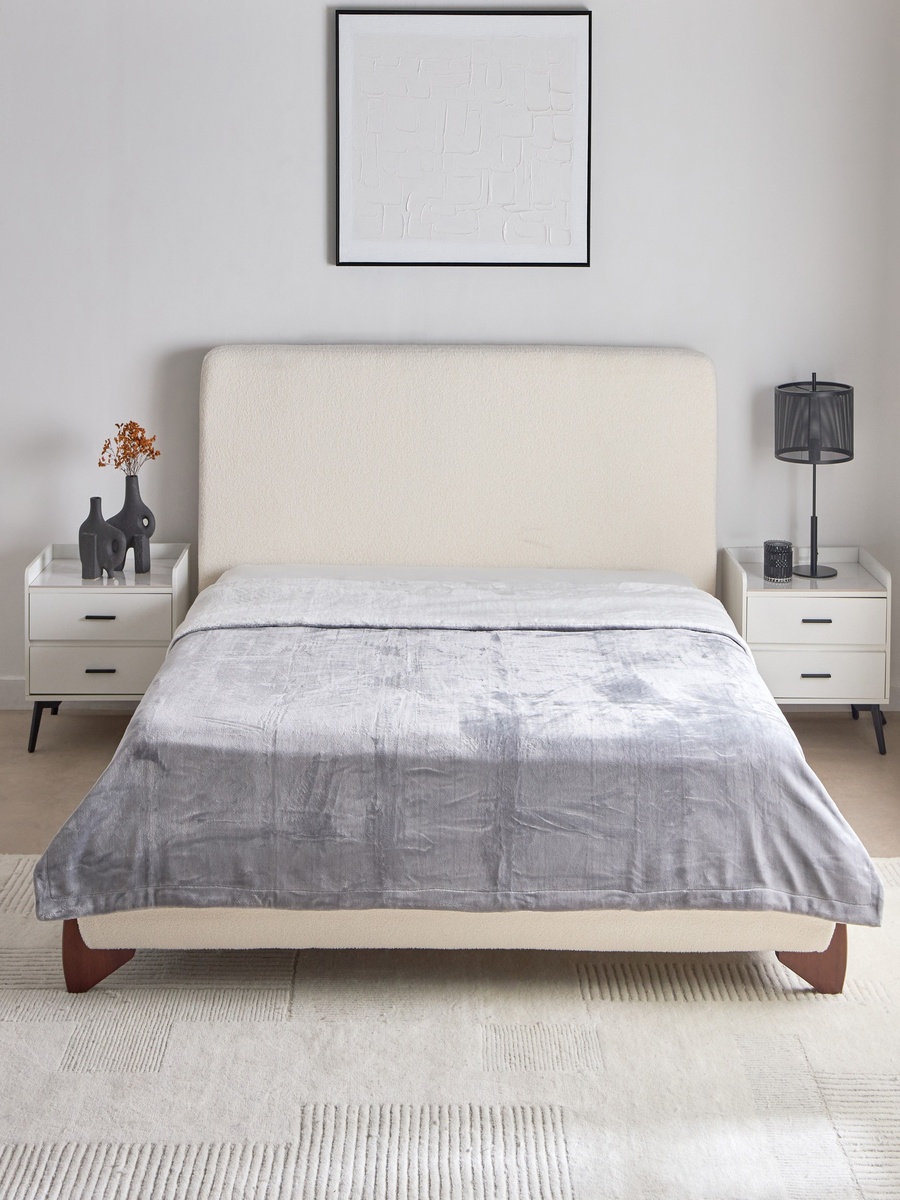 Snugsoft Flannel Double Layer King Blanket - 220x240 cm